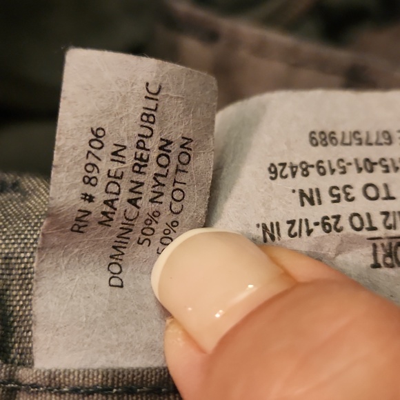 ARMY combat uniform pants Gray camouflage. Adjustable waist 31 to 35 inches - Picture 5 of 9